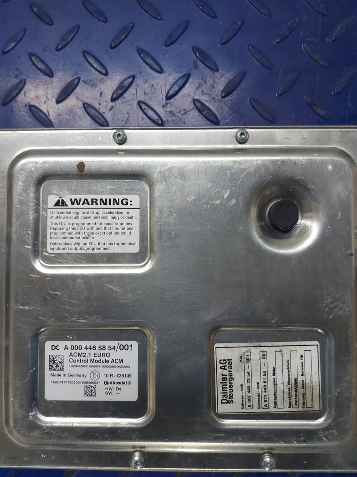 Mercedes Actros Atego ACM Euro 6 A0004465854 - Блок за управление за Камион: снимка 2 Mercedes Actros Atego ACM Euro 6 A0004465854 - Блок за управление за Камион: снимка 2