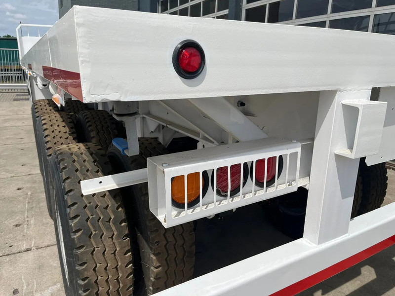 Нови Бордово полуремарке/ Платформа CIMC 3-axle Flatbed Semi-Trailer: снимка 11