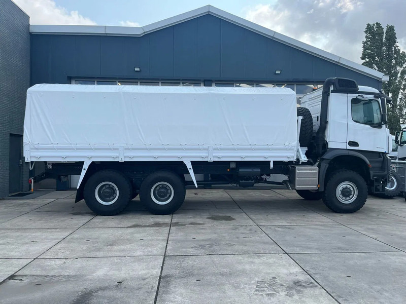 Нови Камион с брезент Mercedes-Benz Arocs 3340 A 6x6 Cargo Truck: снимка 7
