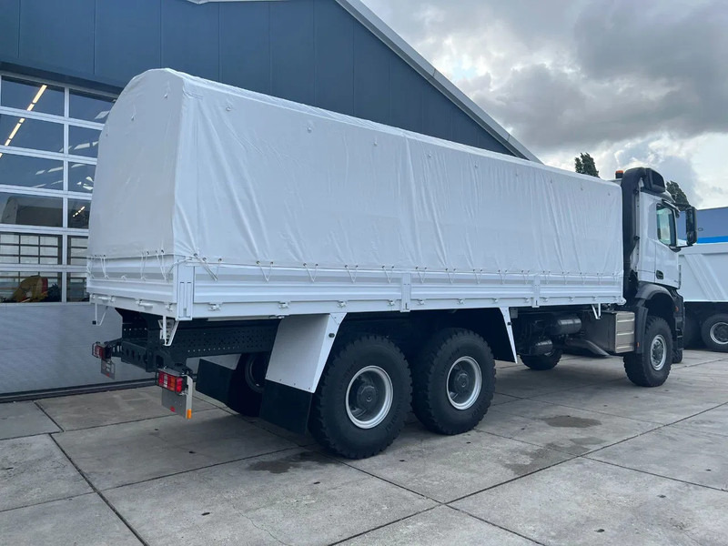 Нови Камион с брезент Mercedes-Benz Arocs 3340 A 6x6 Cargo Truck: снимка 6