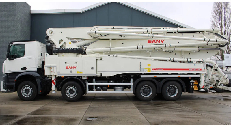 Mercedes-Benz Arocs 4140 8x4 Sany SY43 Concrete pump Build by Putzmeister - Бетон помпа: снимка 2 Mercedes-Benz Arocs 4140 8x4 Sany SY43 Concrete pump Build by Putzmeister - Бетон помпа: снимка 2