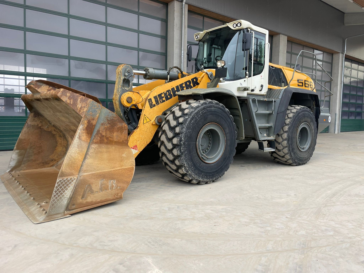 Liebherr L566 - Колесен товарач: снимка 2 Liebherr L566 - Колесен товарач: снимка 2