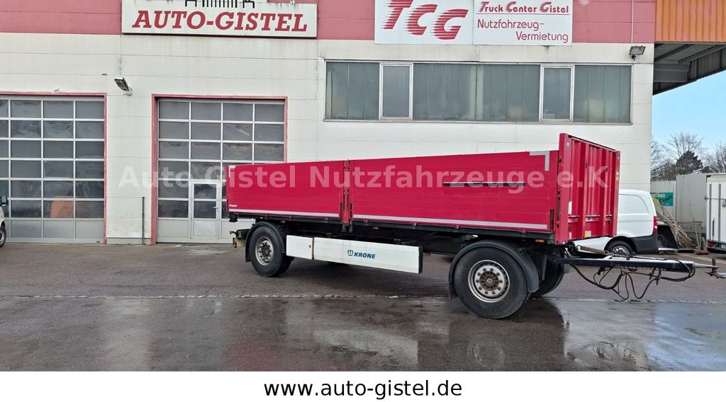 Krone AZ Baustoffpritsche*Luft*385/65 - Бордово ремарке/ Платформа: снимка 1 Krone AZ Baustoffpritsche*Luft*385/65 - Бордово ремарке/ Платформа: снимка 1