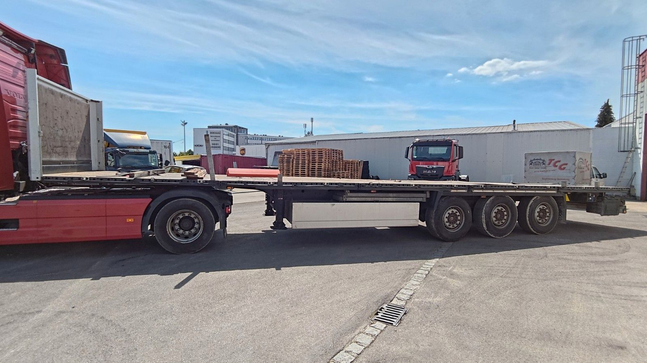 Krone SD*Pritsche beschädigt* - Бордово полуремарке/ Платформа: снимка 2 Krone SD*Pritsche beschädigt* - Бордово полуремарке/ Платформа: снимка 2