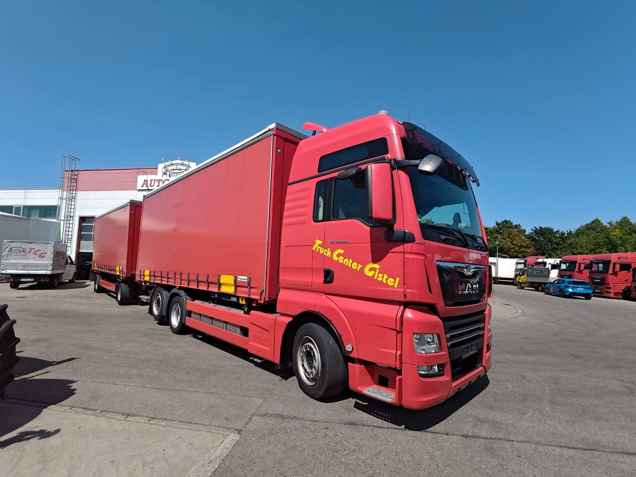 MAN TGX 26.510 6x2-4 LL*WB*Krone AZ18 + Krone WP7.3 - Контейнеровоз/ Сменна каросерия камион: снимка 1 MAN TGX 26.510 6x2-4 LL*WB*Krone AZ18 + Krone WP7.3 - Контейнеровоз/ Сменна каросерия камион: снимка 1