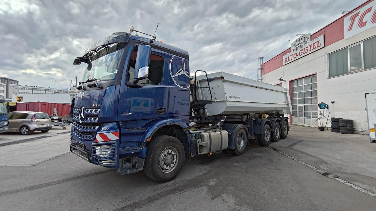 Mercedes Benz Arocs 4 1848 HAD*OM471*Retarder*Kögel SKM24 Steel - Влекач: снимка 3 Mercedes Benz Arocs 4 1848 HAD*OM471*Retarder*Kögel SKM24 Steel - Влекач: снимка 3