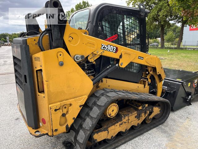 Cat 259D - Мини челен товарач: снимка 4 Cat 259D - Мини челен товарач: снимка 4