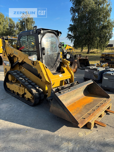 Cat 259D - Мини челен товарач: снимка 1 Cat 259D - Мини челен товарач: снимка 1