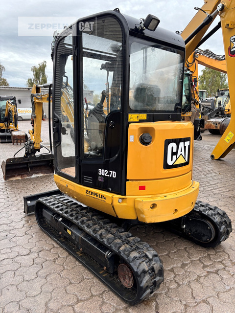 Cat 302.7D - Мини багер: снимка 5 Cat 302.7D - Мини багер: снимка 5