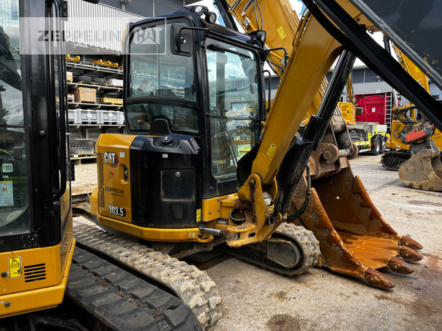 Cat 303.5CR-07 - Мини багер: снимка 4 Cat 303.5CR-07 - Мини багер: снимка 4