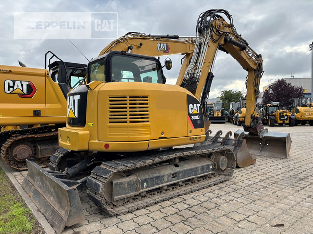 Cat 308ECR - Мини багер: снимка 1 Cat 308ECR - Мини багер: снимка 1