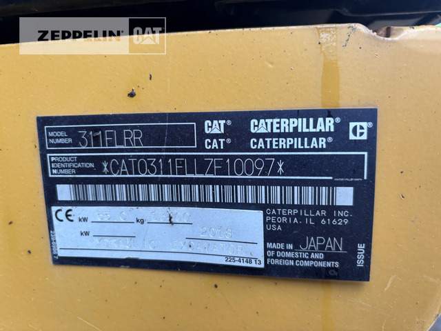 Cat 311FLRR - Верижен багер: снимка 4 Cat 311FLRR - Верижен багер: снимка 4