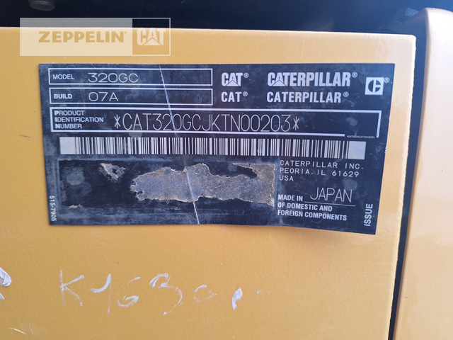 Верижен багер Cat 320GC: снимка 41