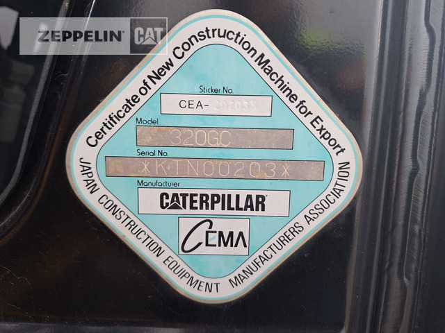 Верижен багер Cat 320GC: снимка 42