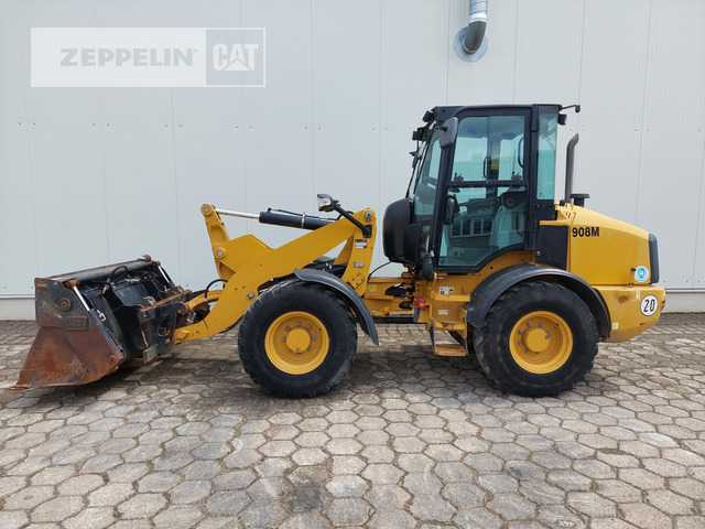 Cat 908M - Колесен товарач: снимка 2 Cat 908M - Колесен товарач: снимка 2
