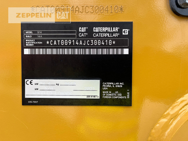 Cat 914-14A - Колесен товарач: снимка 2 Cat 914-14A - Колесен товарач: снимка 2