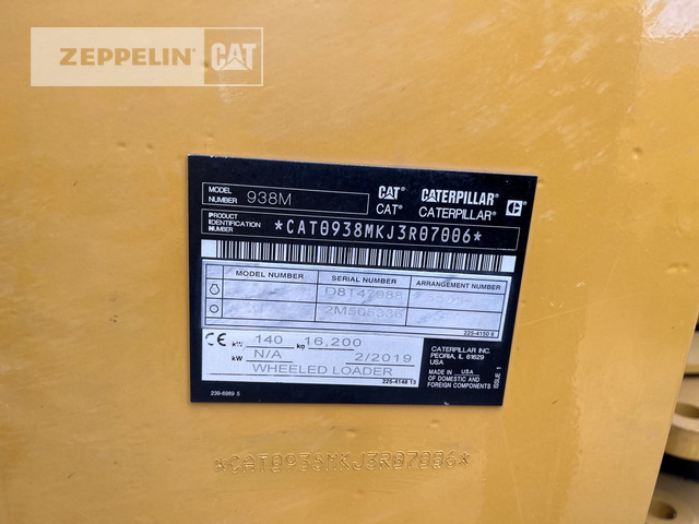 Cat 938M - Колесен товарач: снимка 5 Cat 938M - Колесен товарач: снимка 5