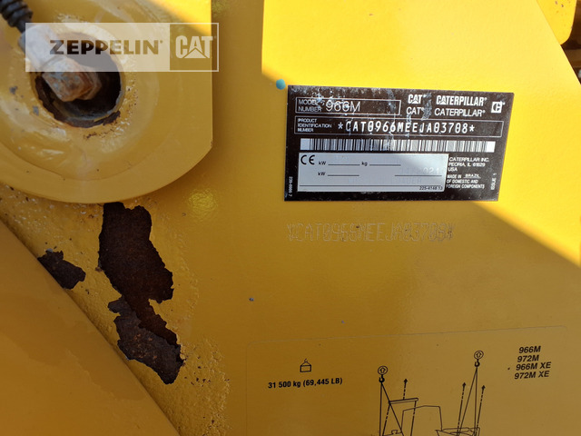 Cat 966M - Колесен товарач: снимка 2 Cat 966M - Колесен товарач: снимка 2