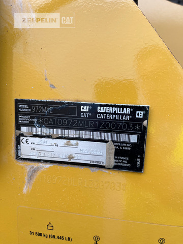 Лизинг на Cat 972MXE Cat 972MXE: снимка 13