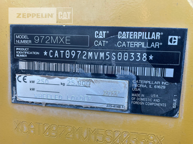 Колесен товарач Cat 972MXE: снимка 9