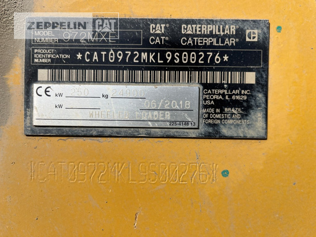 Cat 972MXE - Колесен товарач: снимка 2 Cat 972MXE - Колесен товарач: снимка 2
