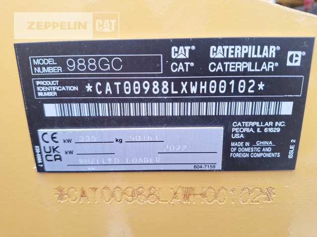Колесен товарач Cat 988GC: снимка 25