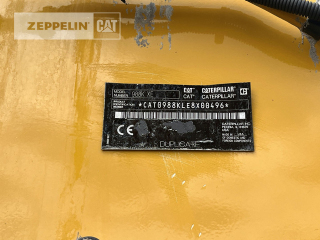 Cat 988KXE - Колесен товарач: снимка 2 Cat 988KXE - Колесен товарач: снимка 2