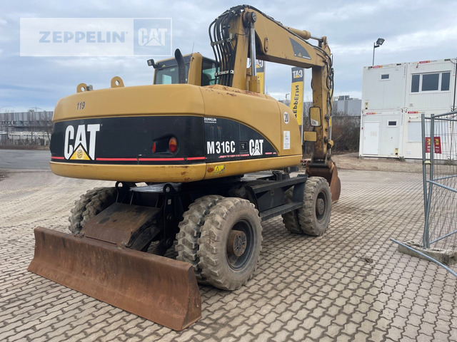 Cat M316C - Колесен багер: снимка 5 Cat M316C - Колесен багер: снимка 5
