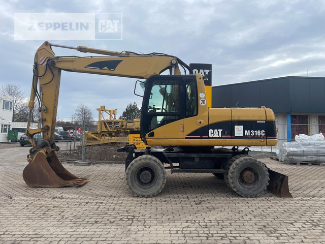 Cat M316C - Колесен багер: снимка 2 Cat M316C - Колесен багер: снимка 2