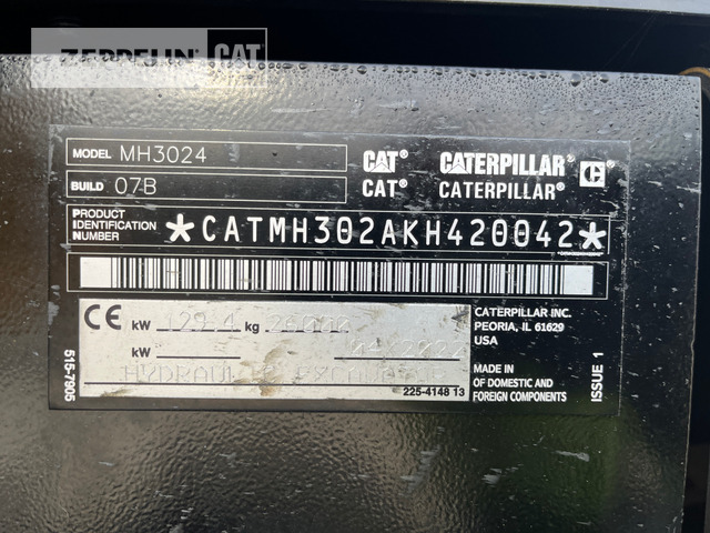 Cat MH3024-07A - Багер за манипулиране на материали: снимка 2 Cat MH3024-07A - Багер за манипулиране на материали: снимка 2