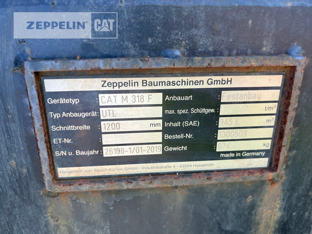 Cat Primärprodukte Kompo - Кофа за багер: снимка 3 Cat Primärprodukte Kompo - Кофа за багер: снимка 3