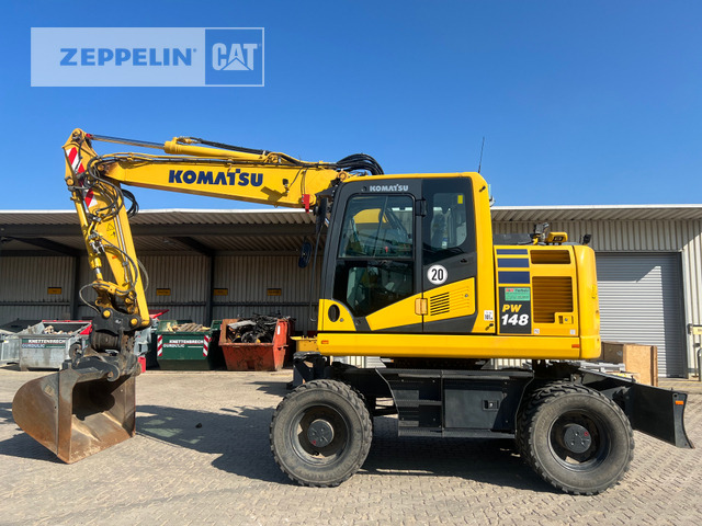 Komatsu PW148-11 - Колесен багер: снимка 1 Komatsu PW148-11 - Колесен багер: снимка 1