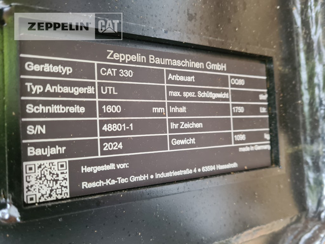 Komponenten TL1600 OQ80 - Кофа за багер за Строителна техника: снимка 5 Komponenten TL1600 OQ80 - Кофа за багер за Строителна техника: снимка 5