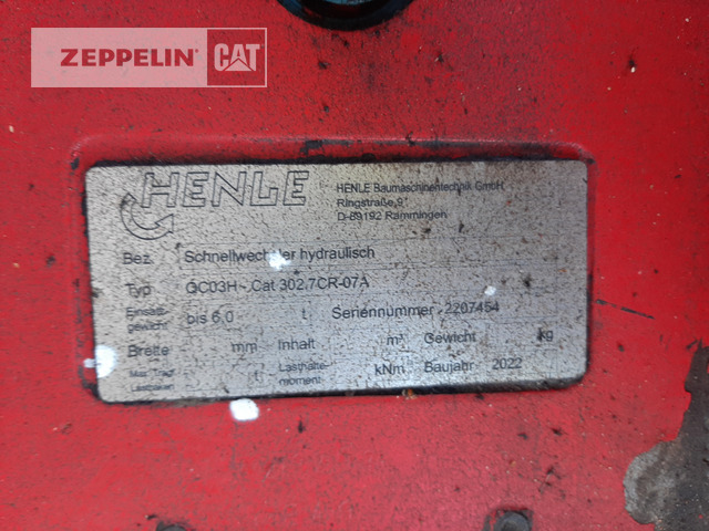 Lehnhoff Schnellwechsler HS03 - Бързо сменник за Строителна техника: снимка 2 Lehnhoff Schnellwechsler HS03 - Бързо сменник за Строителна техника: снимка 2