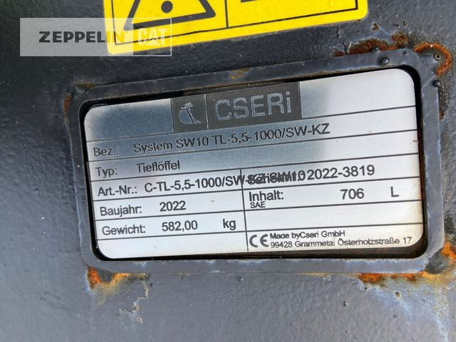 Lehnhoff UTL100 MS10 - Кофа за багер за Строителна техника: снимка 4 Lehnhoff UTL100 MS10 - Кофа за багер за Строителна техника: снимка 4