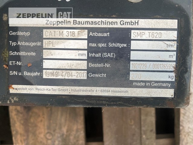 Smp Kopfplatte - Прикачен инвентар за Строителна техника: снимка 2 Smp Kopfplatte - Прикачен инвентар за Строителна техника: снимка 2
