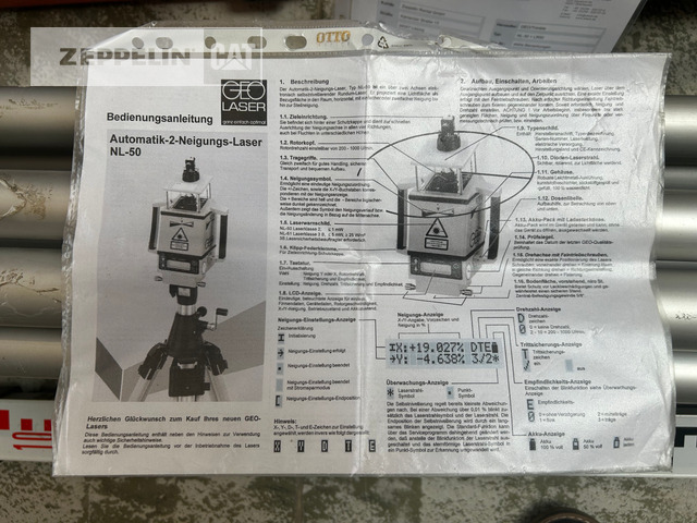 Trimble GEO NL-50 Laser - Строително оборудване: снимка 5 Trimble GEO NL-50 Laser - Строително оборудване: снимка 5