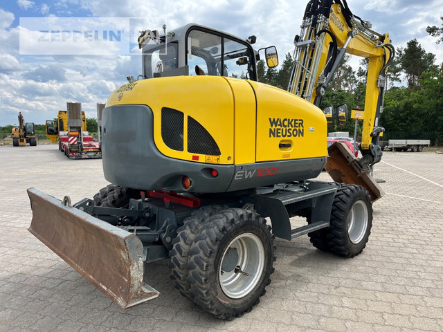 Wacker EW100 - Колесен багер: снимка 3 Wacker EW100 - Колесен багер: снимка 3