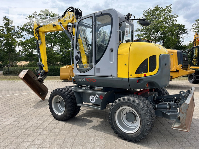 Wacker EW100 - Колесен багер: снимка 2 Wacker EW100 - Колесен багер: снимка 2