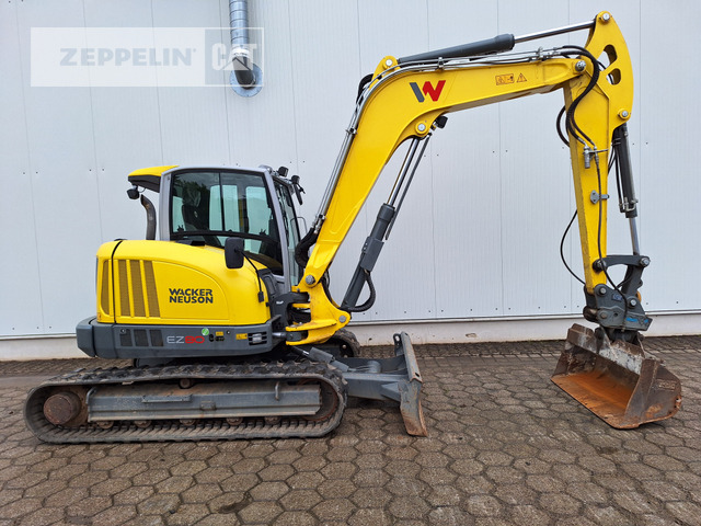 Wacker EZ80 - Мини багер: снимка 5 Wacker EZ80 - Мини багер: снимка 5