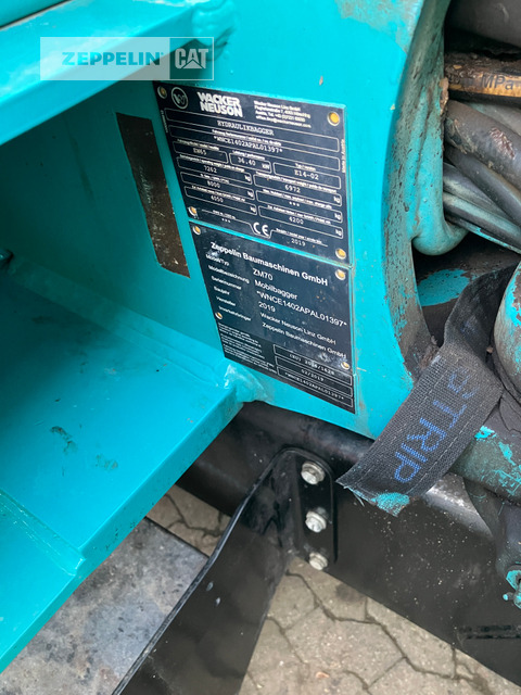 Wacker ZM70 - Колесен багер: снимка 2 Wacker ZM70 - Колесен багер: снимка 2