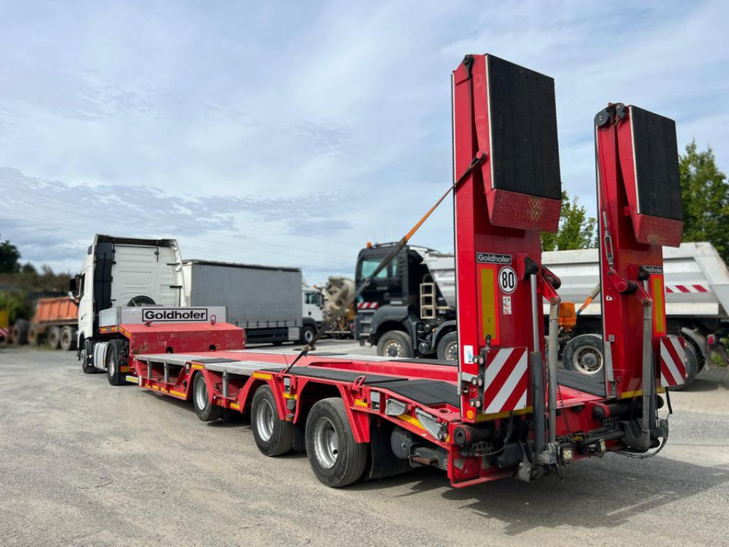 GOLDHOFER Satteltieflader STN-L 3 (245) RM Tiefladerauflieger - Нискорамна площадка полуремарке: снимка 1 GOLDHOFER Satteltieflader STN-L 3 (245) RM Tiefladerauflieger - Нискорамна площадка полуремарке: снимка 1