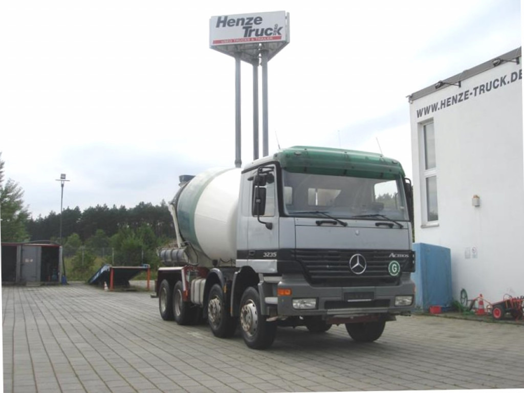 MERCEDES-BENZ Actros 3235 B 8x4 Betonmischer Stetter 9m³ -Deutsch - Камион: снимка 1 MERCEDES-BENZ Actros 3235 B 8x4 Betonmischer Stetter 9m³ -Deutsch - Камион: снимка 1