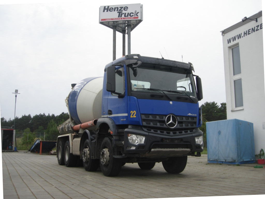 MERCEDES-BENZ Arocs 3240 B Betonmischer Stetter - Камион: снимка 1 MERCEDES-BENZ Arocs 3240 B Betonmischer Stetter - Камион: снимка 1