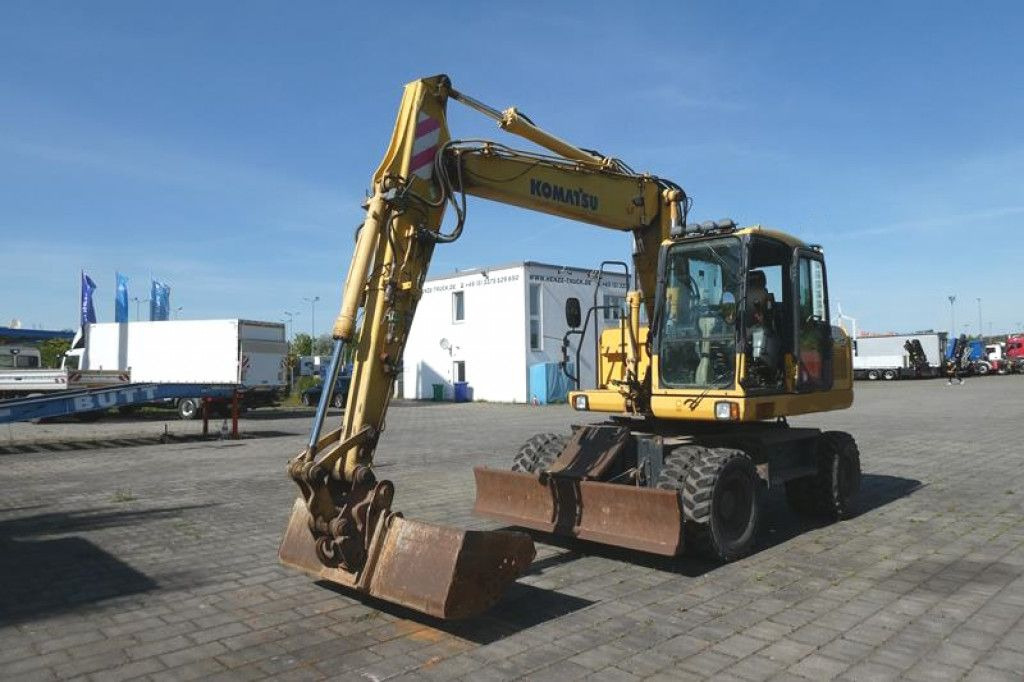 Komatsu Mobilbagger PW140-7 Mobilbagger - Колесен багер: снимка 2 Komatsu Mobilbagger PW140-7 Mobilbagger - Колесен багер: снимка 2