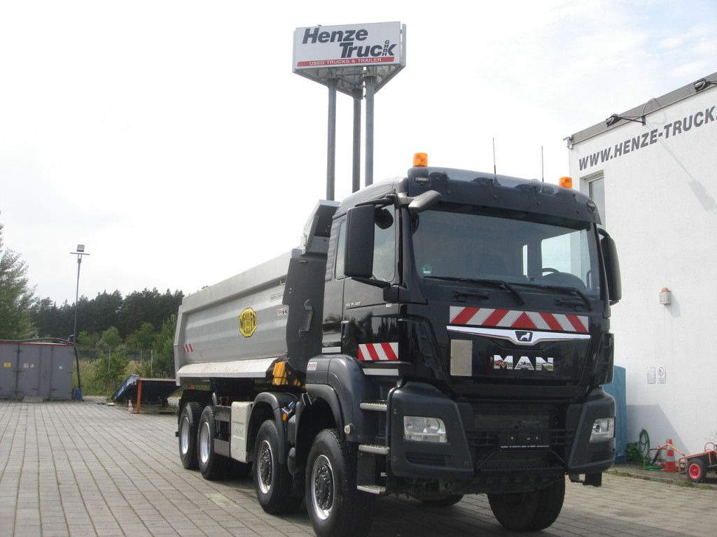 MAN TG-S 35.460 8x6 4 Achs Muldenkipper Meiller 18m³ - Мултилифт за контейнери камион: снимка 2 MAN TG-S 35.460 8x6 4 Achs Muldenkipper Meiller 18m³ - Мултилифт за контейнери камион: снимка 2