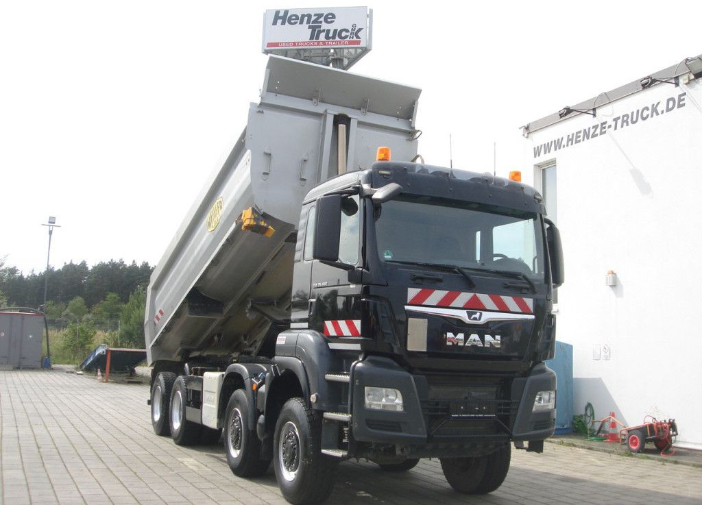 MAN TG-S 35.460 8x6 4 Achs Muldenkipper Meiller 18m³ - Мултилифт за контейнери камион: снимка 1 MAN TG-S 35.460 8x6 4 Achs Muldenkipper Meiller 18m³ - Мултилифт за контейнери камион: снимка 1