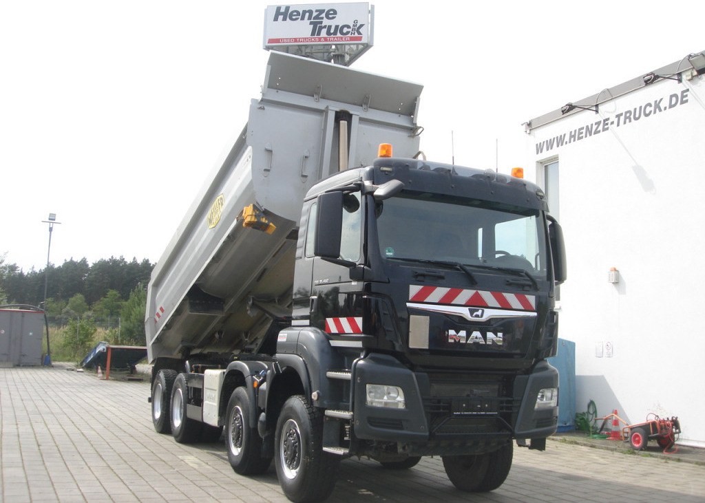 MAN TG-S 35.460 8x6 4 Achs Muldenkipper Meiller 18m³ - Самосвал: снимка 1 MAN TG-S 35.460 8x6 4 Achs Muldenkipper Meiller 18m³ - Самосвал: снимка 1