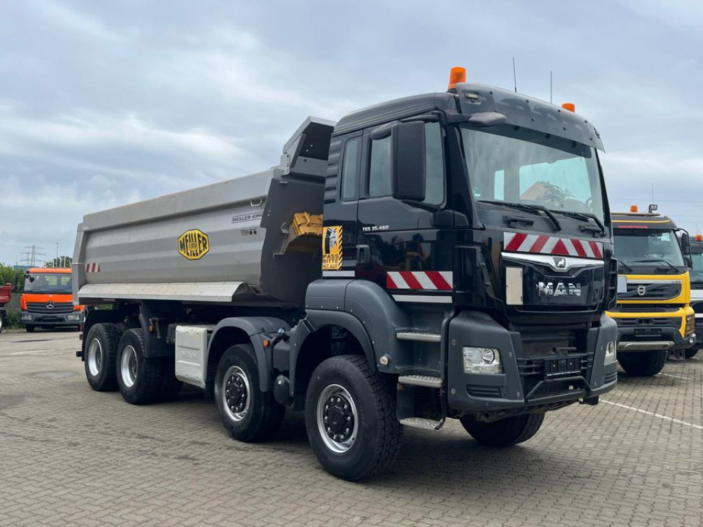 MAN TG-S 35.460 8x6 4 Achs Muldenkipper Meiller 18m³ - Самосвал: снимка 5 MAN TG-S 35.460 8x6 4 Achs Muldenkipper Meiller 18m³ - Самосвал: снимка 5