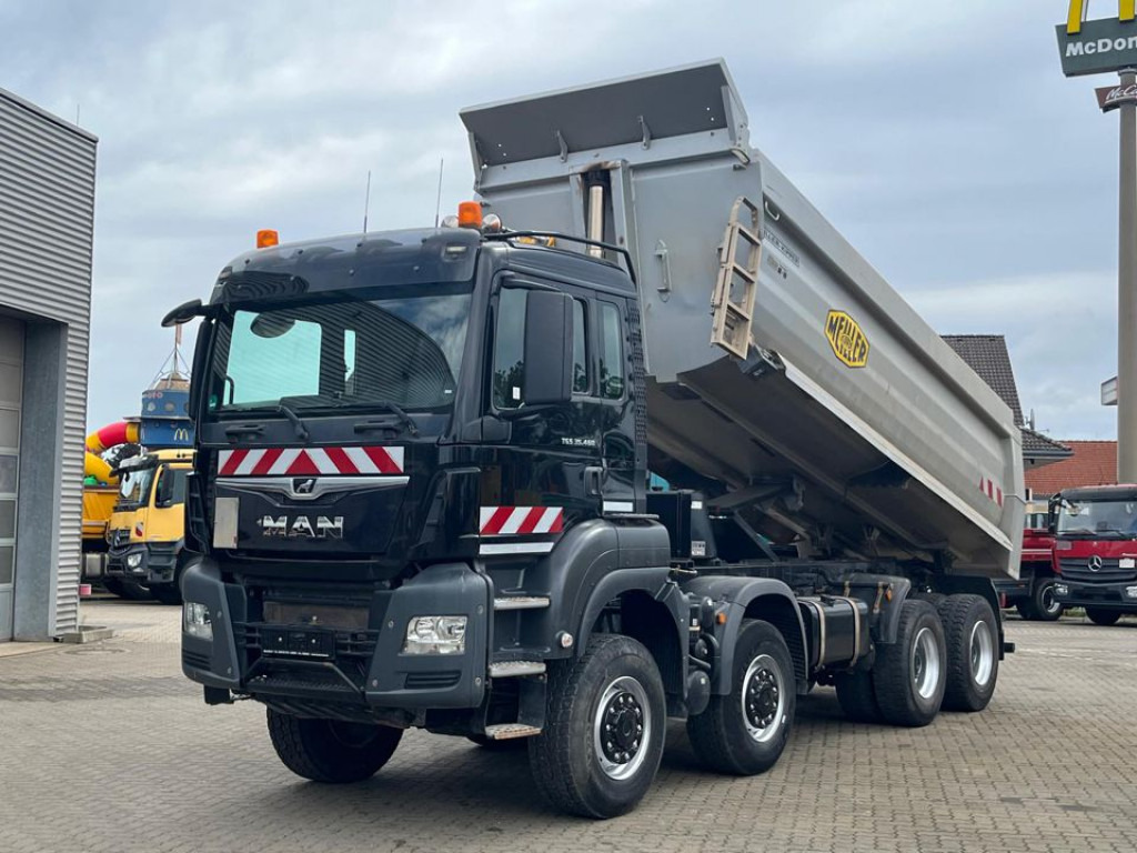 MAN TG-S 35.460 8x6 4 Achs Muldenkipper Meiller 18m³ - Самосвал: снимка 1 MAN TG-S 35.460 8x6 4 Achs Muldenkipper Meiller 18m³ - Самосвал: снимка 1